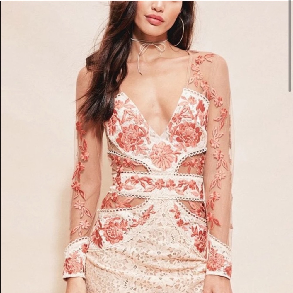 Matador Tulle Dress in Melon